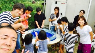 お休み３日目バナイケ Camp 2ndに家族全員で行ってきました
