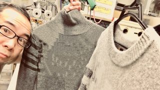 去年洗い忘れてそのまま仕舞ってしまったウール製品はチェックが必要です