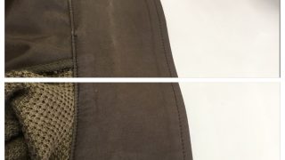 襟元の織り目が白くなってきたのは汚れではなく色が剥げてしまった場合が多いです