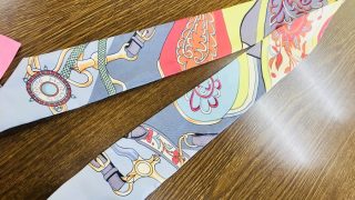 ツイリーはネクタイと同様に洗う頻度は極端に少ないのですが洗えますよ