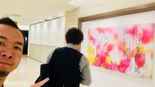 毎度お馴染みの兵庫県いけばな展2018を大丸神戸店まで観に行ってきました