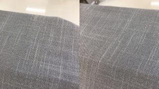 インクが付いたので洗剤で漬け込んで洗ったら滲んで余計に取れにくくなってしまった
