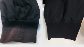 お洋服のシミを取ろうとして擦ってしまい色が薄くなったり無くなったりしていませんか？