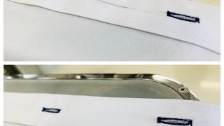 お洋服に付いたボールペンの線はインクのしみ抜きをすればほとんどの場合は取る事が可能なんです