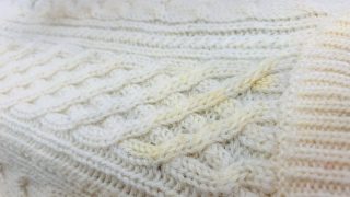 部分的に黄色くなってしまったウールのセーターですがしみ抜きは可能ですか？