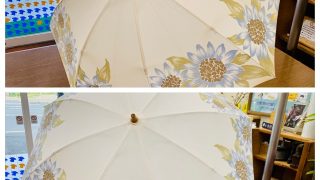 雨傘と比べると布で出来ている日傘が多いですので布製の日傘は汚れやシミや色褪せはどうしても目立ちます