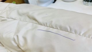 ダウンジャケットに付いてしまったボールペンのインクはどうされておりますでしょうか？