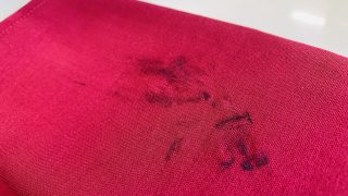 自転車のチェーンに巻き込んだり挟み込んだりした時には生地の痛みにも要注意です