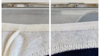 お洋服が部分的に黄色くなっている場合にはお洗濯で取り切れなかった汚れが原因