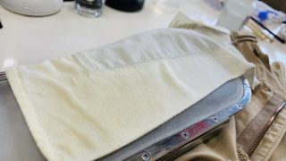 ポケットの裏地は見えない部分とはいえ結構汚れていたり黄ばんでいる事が多いので綺麗にしておきたいと思ったら