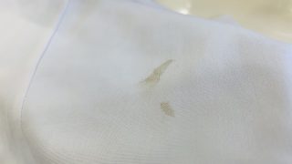 お洋服に毛染め液がもしも付いてしまったらそんな時には触らずに持って来て頂くと取れやすいです