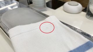 お家でお洗濯しても中々取れない油汚れは高温で調理して変質した油かも知れませんよ