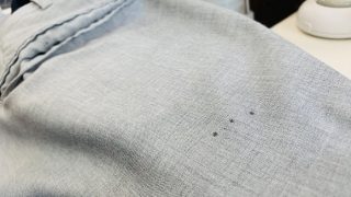 インクがお洋服に付いてしまった時には先ず何を行いますか？慌てて擦ったりはしていませんか？