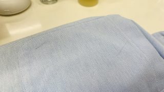 既に取ろうとして染み抜き処理されたインクは取れにくくなっている可能性が高くなっています