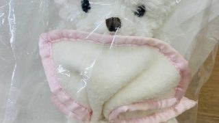 オルゴールの入ったぬいぐるみって洗う事が出来ないと思われがちですが実は出来るんですね