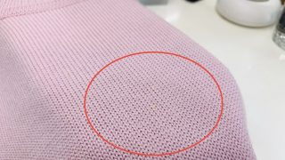 洗濯後にキレイに見えてもまだ少し残った取りきれていないシミや汚れがありますと後に浮き出てきます